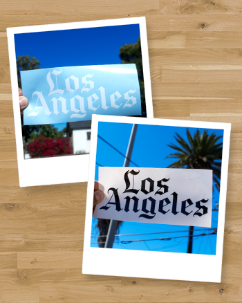 Los Angeles Vinyl Decal