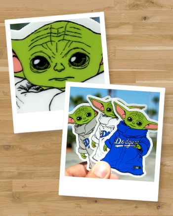 May The Fourth Be With You Vinyl Sticker