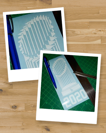 World Series Trophy 2020 Vinyl Decal